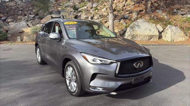 used 2021 INFINITI QX50 car, priced at $17,995