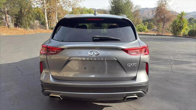 used 2021 INFINITI QX50 car, priced at $17,995