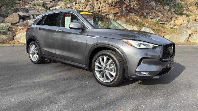 used 2021 INFINITI QX50 car, priced at $17,995