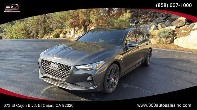 used 2019 Genesis G70 car, priced at $19,995