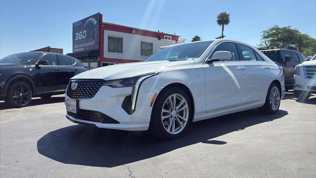 used 2024 Cadillac CT4 car, priced at $25,500