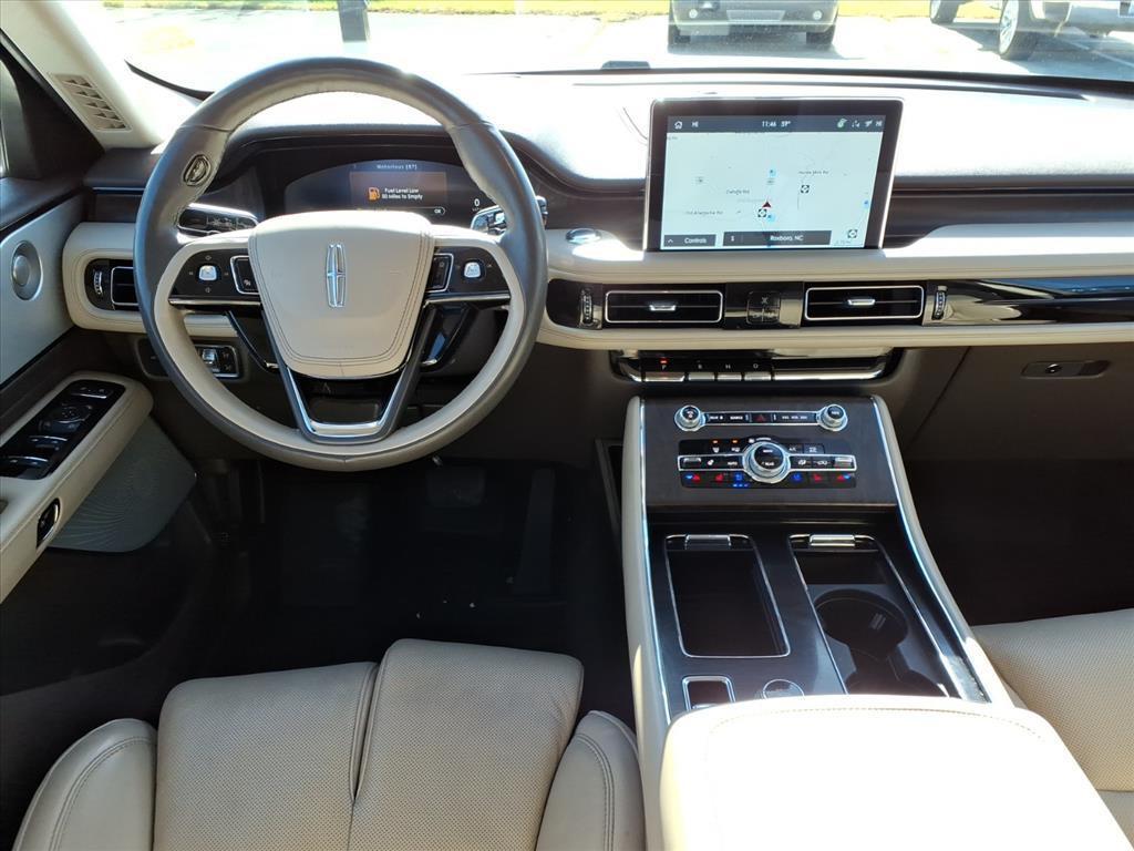 used 2021 Lincoln Aviator car, priced at $33,900