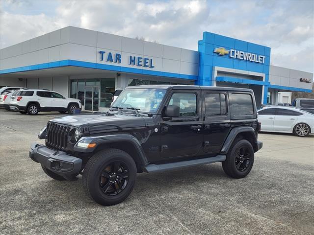 used 2020 Jeep Wrangler Unlimited car, priced at $33,967