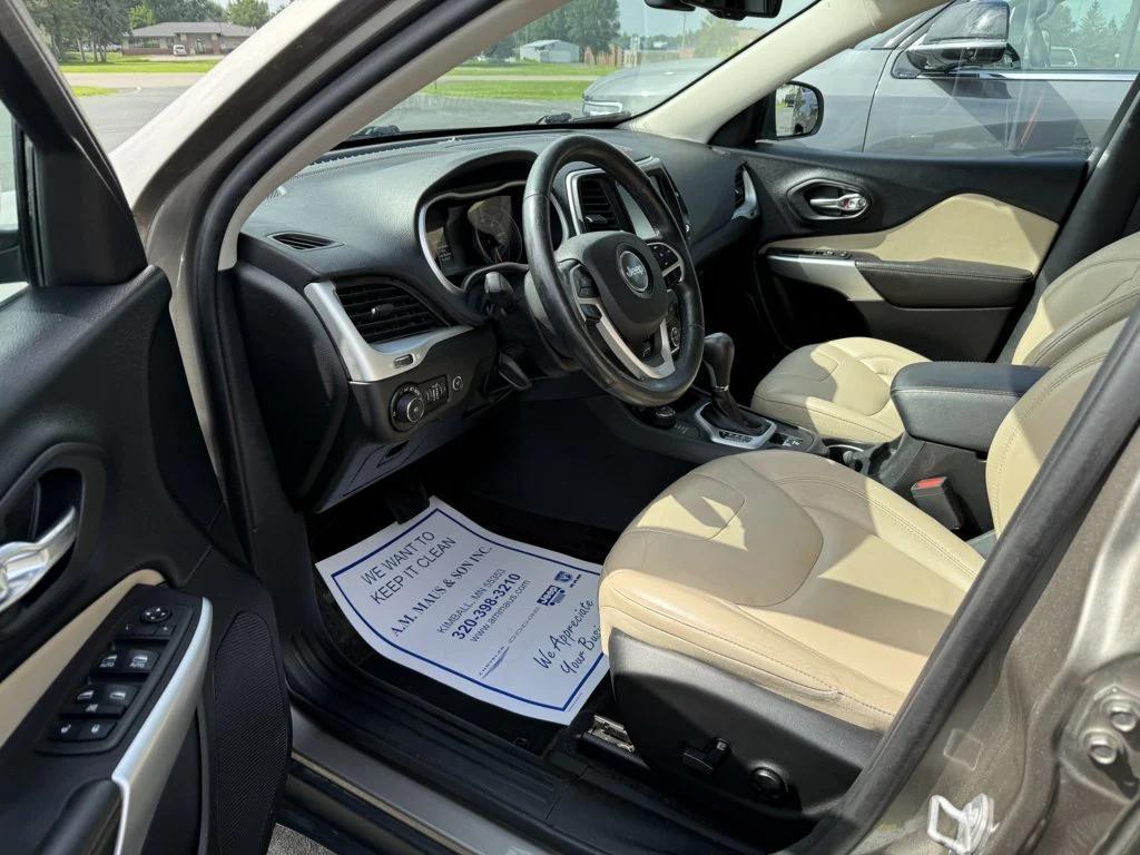 used 2018 Jeep Cherokee car, priced at $16,990