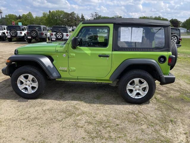 used 2019 Jeep Wrangler car, priced at $23,990