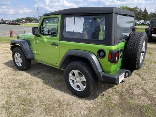 used 2019 Jeep Wrangler car, priced at $23,990