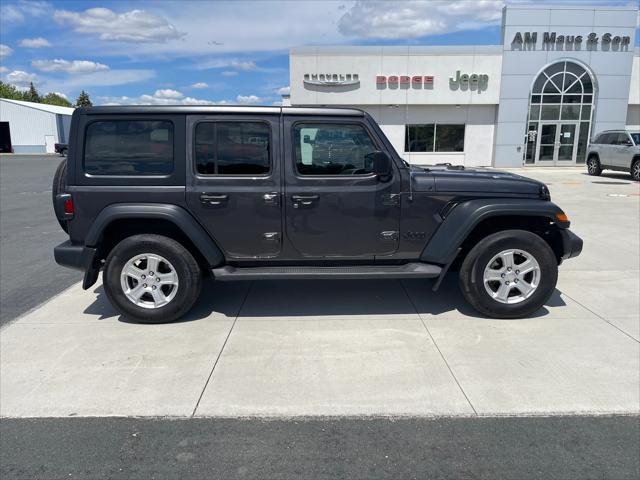 used 2021 Jeep Wrangler Unlimited car, priced at $27,990