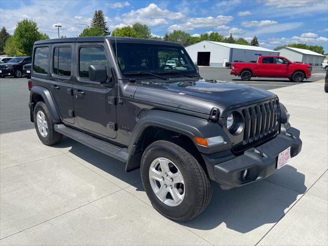 used 2021 Jeep Wrangler Unlimited car, priced at $27,990