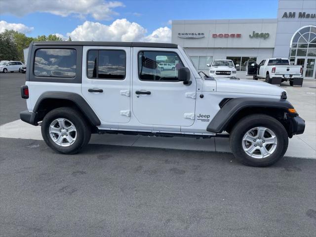 used 2021 Jeep Wrangler Unlimited car, priced at $27,990