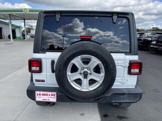 used 2021 Jeep Wrangler Unlimited car, priced at $27,990