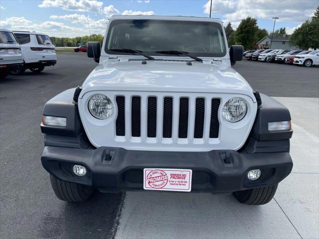 used 2021 Jeep Wrangler Unlimited car, priced at $27,990