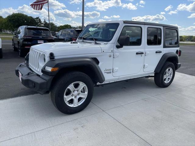 used 2021 Jeep Wrangler Unlimited car, priced at $27,990