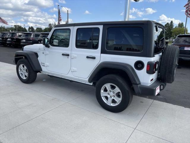 used 2021 Jeep Wrangler Unlimited car, priced at $27,990