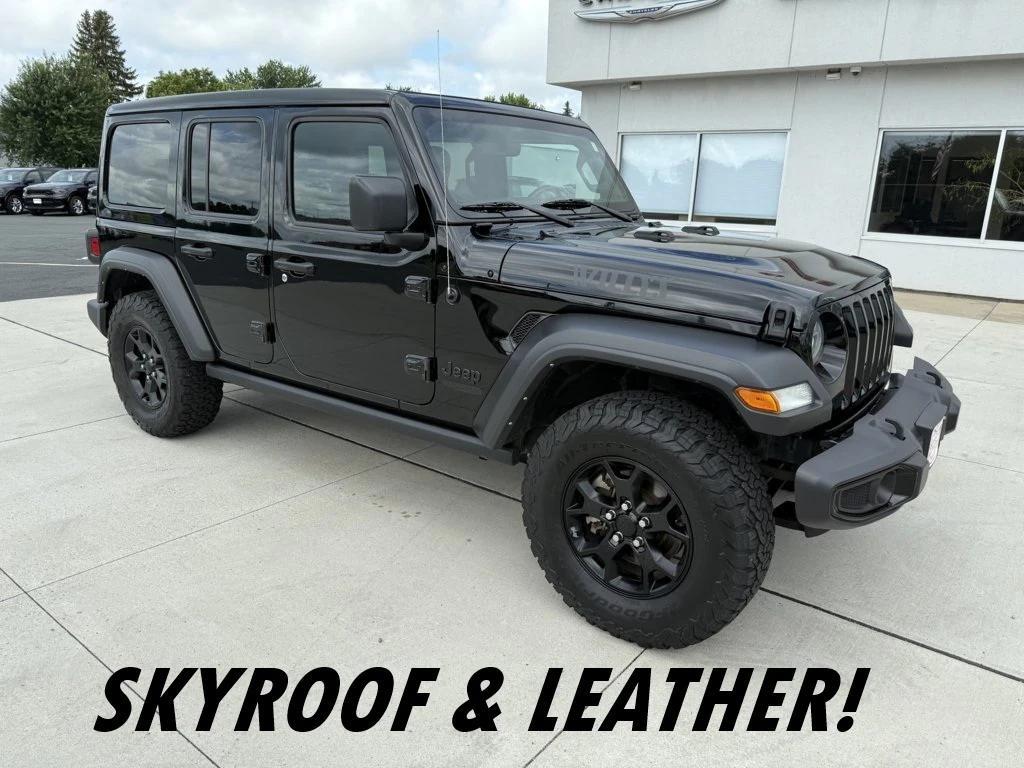 used 2021 Jeep Wrangler car, priced at $29,990