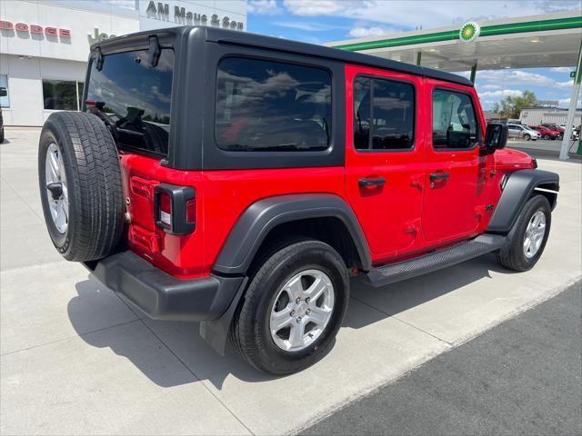 used 2021 Jeep Wrangler Unlimited car, priced at $30,990