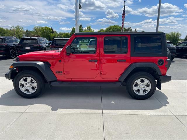 used 2021 Jeep Wrangler Unlimited car, priced at $30,990