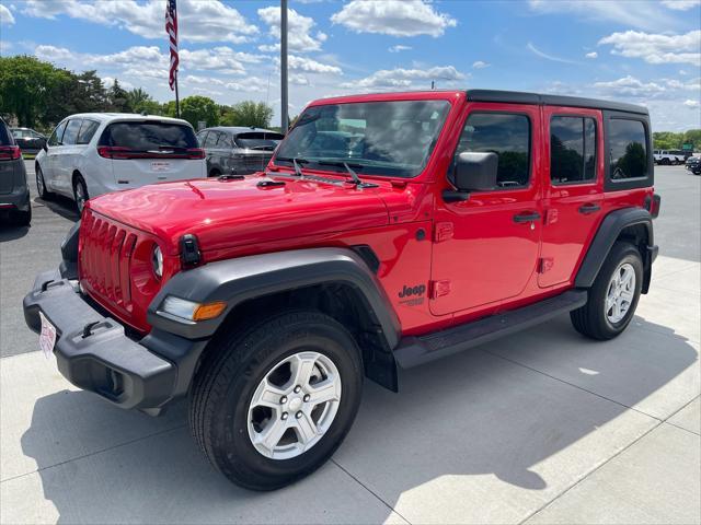 used 2021 Jeep Wrangler Unlimited car, priced at $30,990