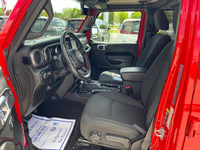 used 2021 Jeep Wrangler Unlimited car, priced at $30,990