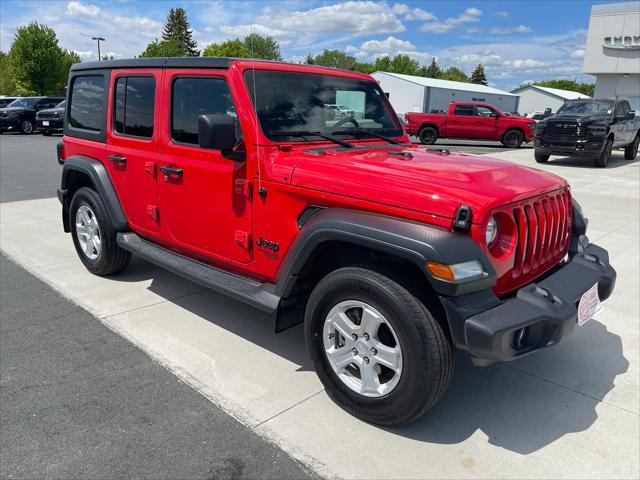 used 2021 Jeep Wrangler Unlimited car, priced at $30,990