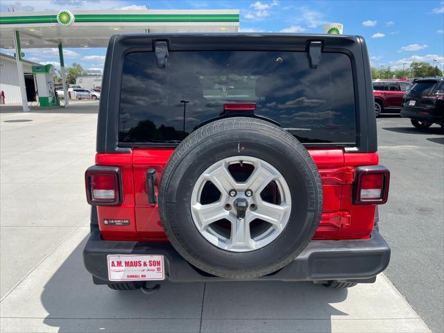 used 2021 Jeep Wrangler Unlimited car, priced at $30,990