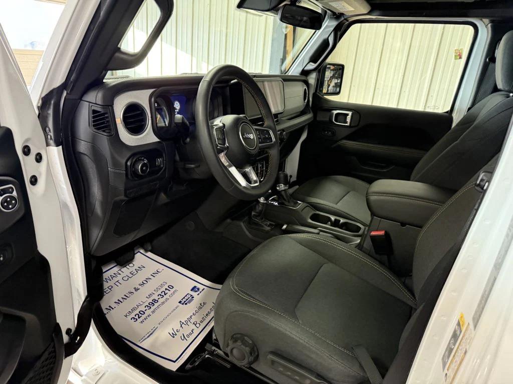 used 2025 Jeep Wrangler car, priced at $37,990
