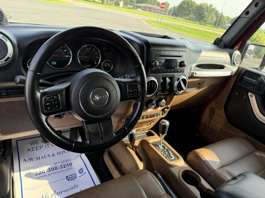 used 2012 Jeep Wrangler car, priced at $18,990