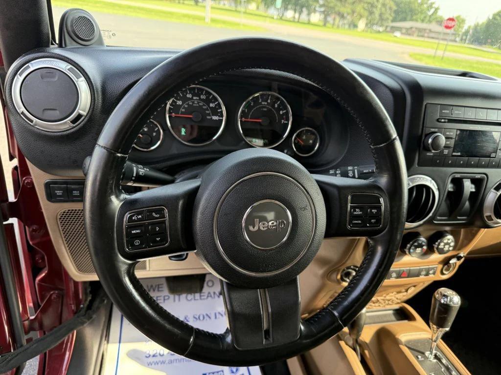 used 2012 Jeep Wrangler car, priced at $18,990