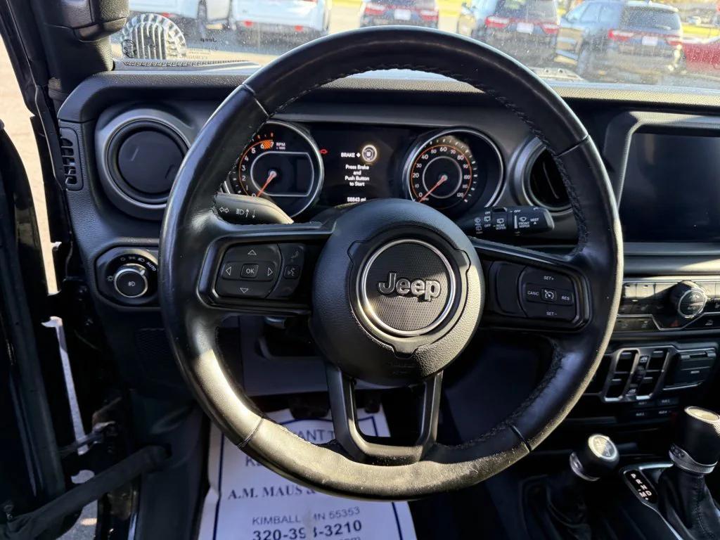 used 2023 Jeep Wrangler car, priced at $34,990