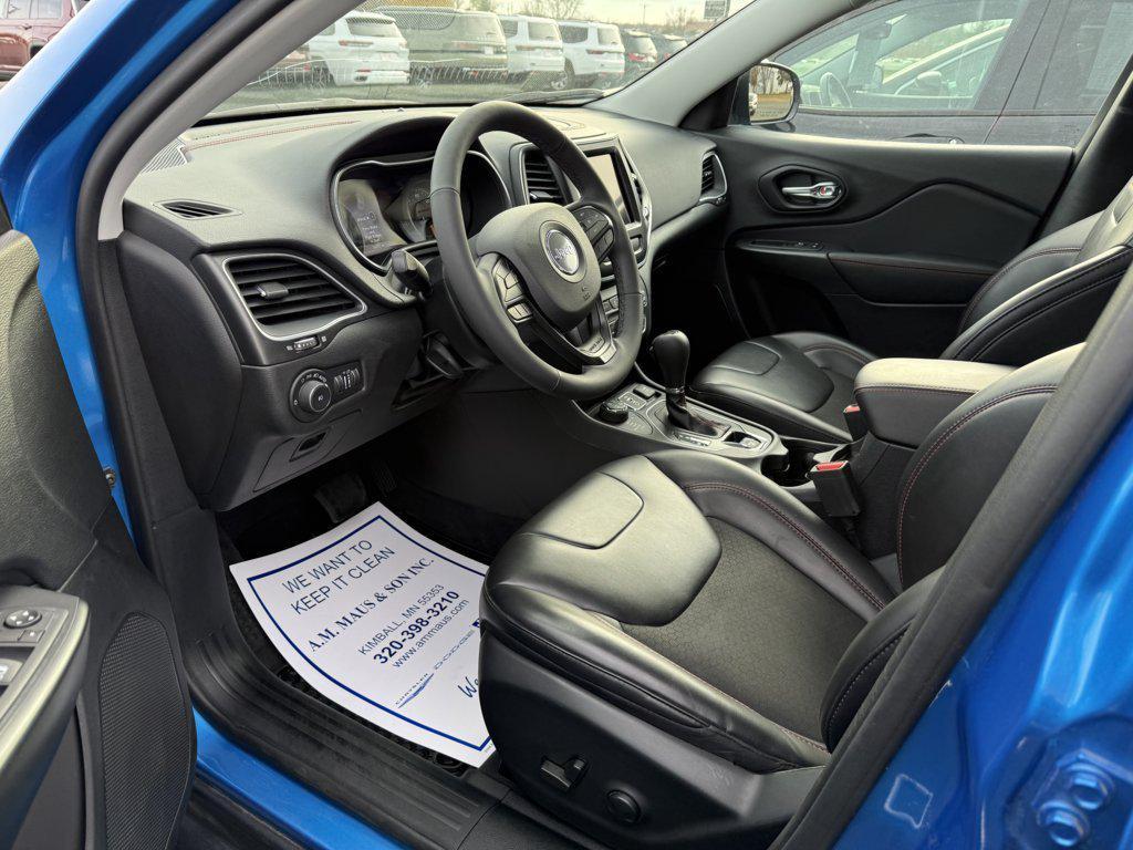 used 2022 Jeep Cherokee car, priced at $26,990