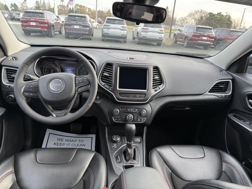 used 2022 Jeep Cherokee car, priced at $26,990