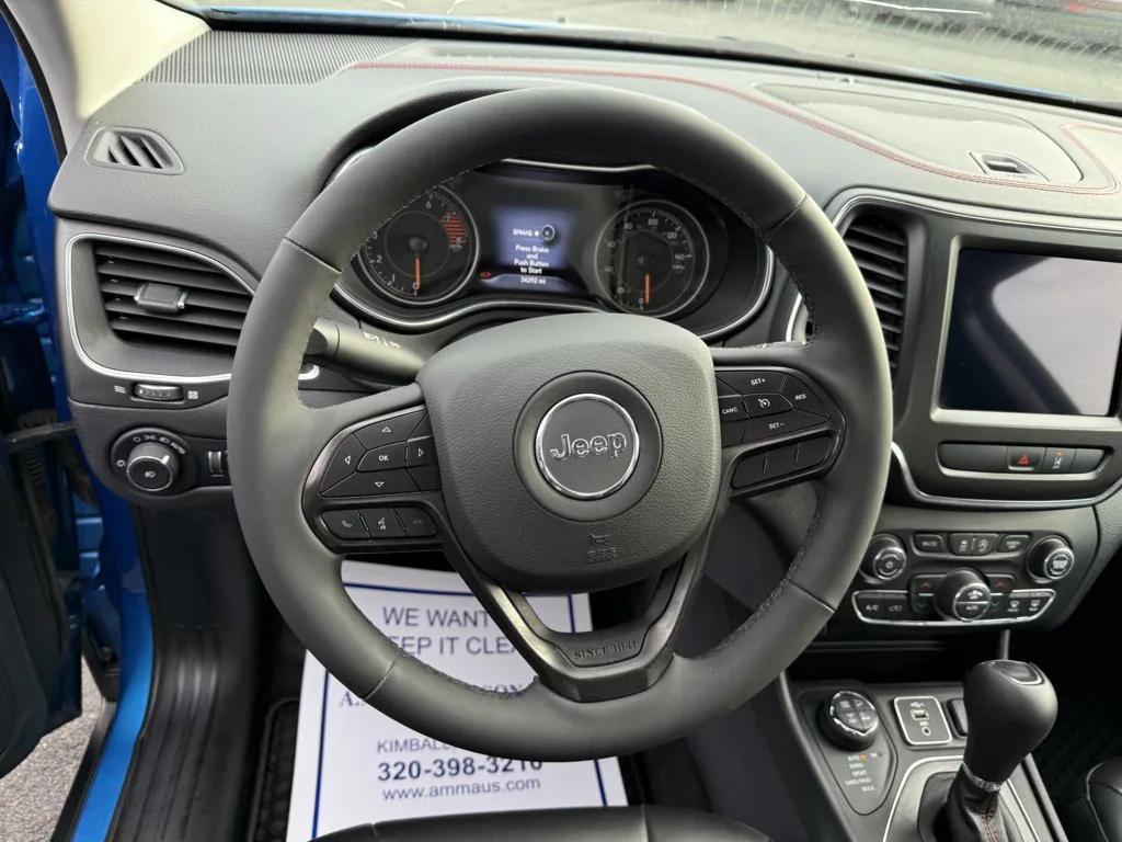 used 2022 Jeep Cherokee car, priced at $26,990