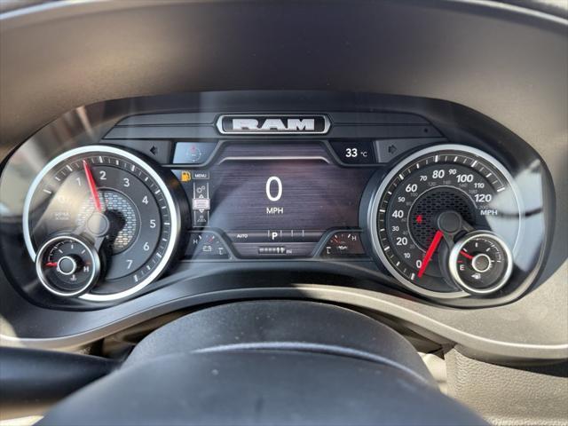 new 2025 Ram 1500 car, priced at $50,015