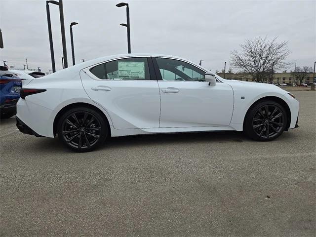 new 2025 Lexus IS 350 car, priced at $47,516