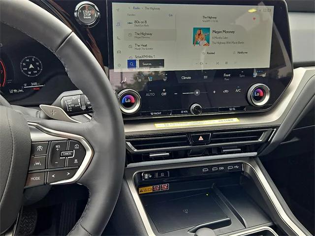 new 2025 Lexus TX 350 car, priced at $63,180
