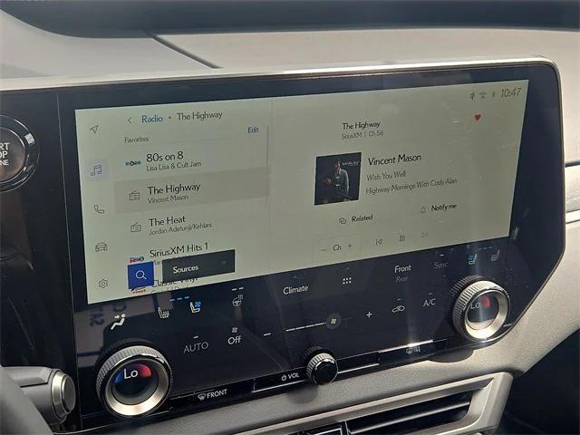 new 2025 Lexus RX 350 car, priced at $59,619