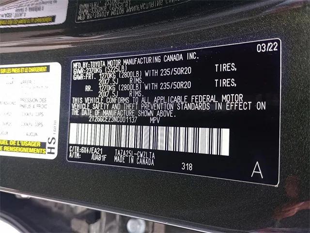 used 2022 Lexus NX 350 car, priced at $34,592
