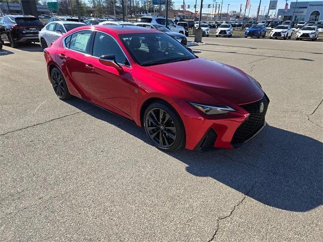 new 2025 Lexus IS 350 car, priced at $47,542