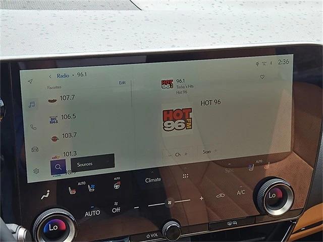 new 2025 Lexus NX 350 car, priced at $56,424