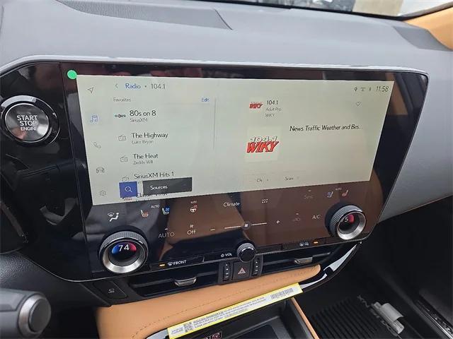 new 2026 Lexus NX 350 car, priced at $50,659