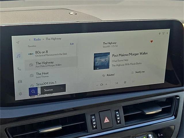 new 2025 Lexus ES 350 car, priced at $53,767