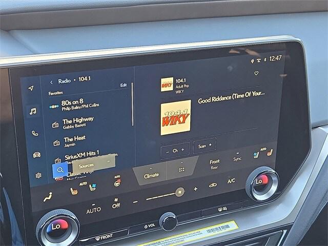 new 2026 Lexus TX 350 car, priced at $72,644