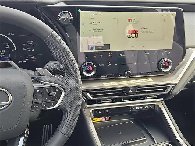 new 2026 Lexus TX 500h car, priced at $71,213