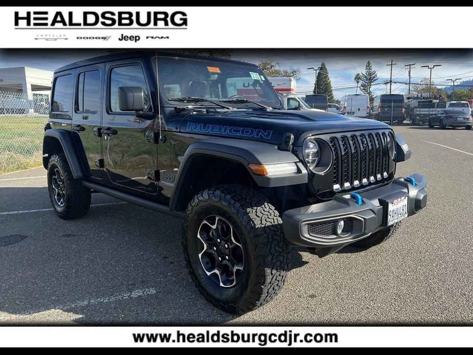 used 2021 Jeep Wrangler Unlimited 4xe car, priced at $37,166