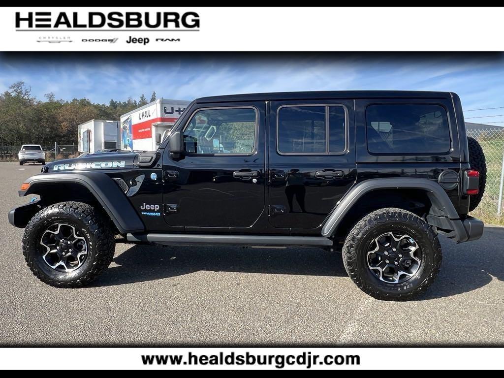 used 2021 Jeep Wrangler Unlimited 4xe car, priced at $37,166