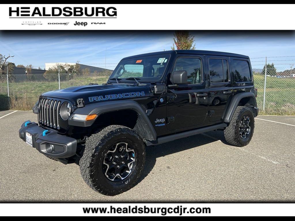 used 2021 Jeep Wrangler Unlimited 4xe car, priced at $37,166