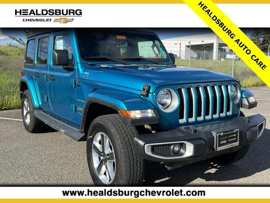 used 2020 Jeep Wrangler Unlimited car, priced at $29,932