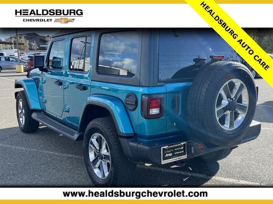 used 2020 Jeep Wrangler Unlimited car, priced at $29,932