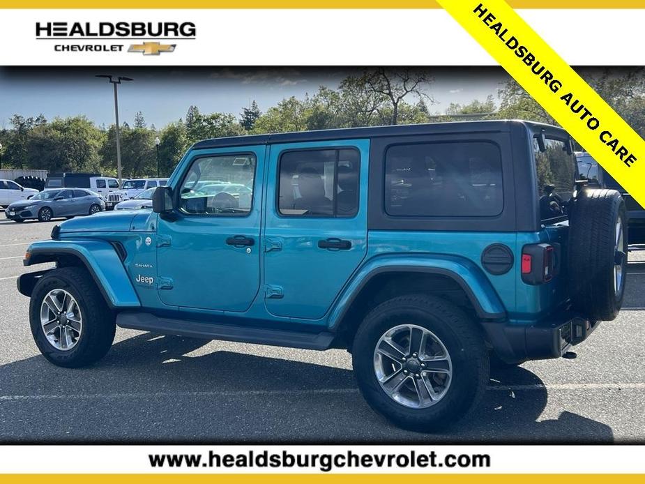 used 2020 Jeep Wrangler Unlimited car, priced at $29,932