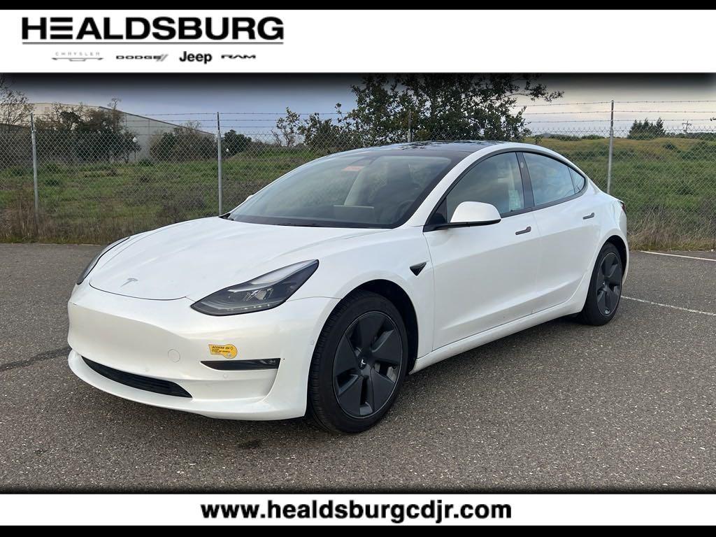 used 2022 Tesla Model 3 car, priced at $28,890