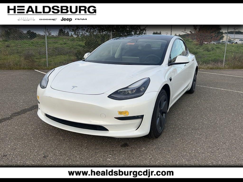 used 2022 Tesla Model 3 car, priced at $28,890